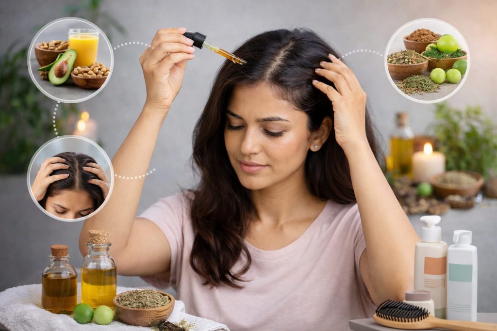 Hair Care Routine for Hair Fall Control