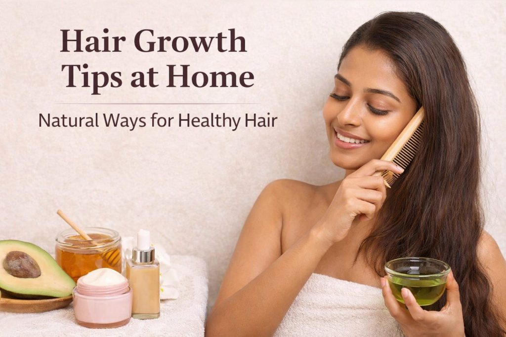 10 Hair Growth Tips at Home